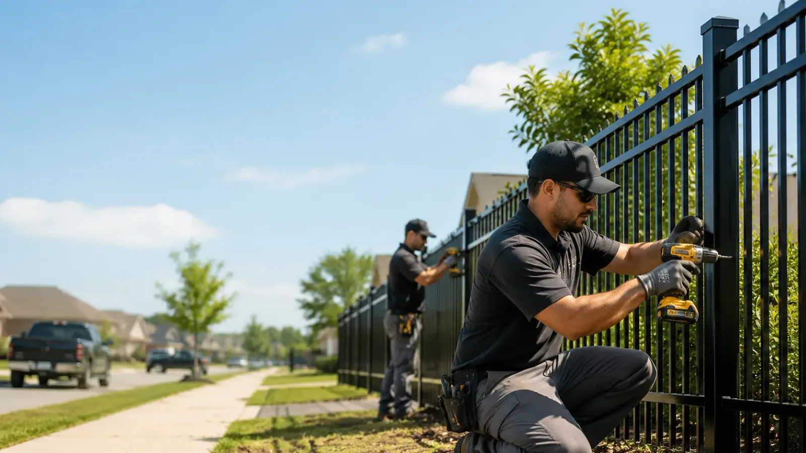 Metal Fence Installation in Princeton, KY